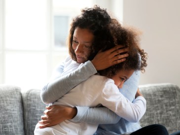 mother and daughter