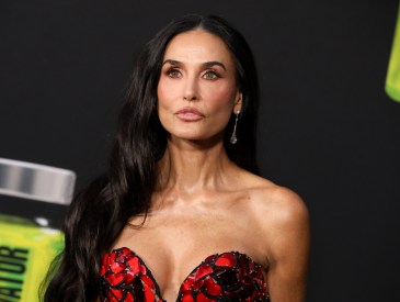 Demi Moore at the Los Angeles premiere of "The Substance" held at the Directors Guild of America Theater on September 16, 2024 in Los Angeles, California.
