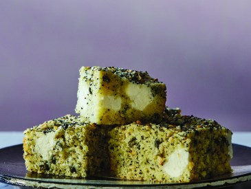 Everything Bagel & Cream Cheese Snacking 'Bread'