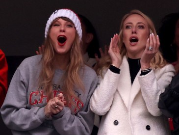 Taylor Swift and Brittany Mahomes