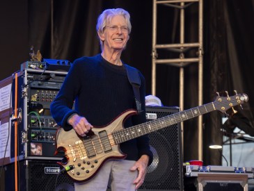 PATCHOGUE, NEW YORK - JULY 22: Phil Lesh performs as Phil Lesh & Friends during the Great South Bay Music Festival at Shorefront Park on July 22, 2023 in Patchogue, New York.