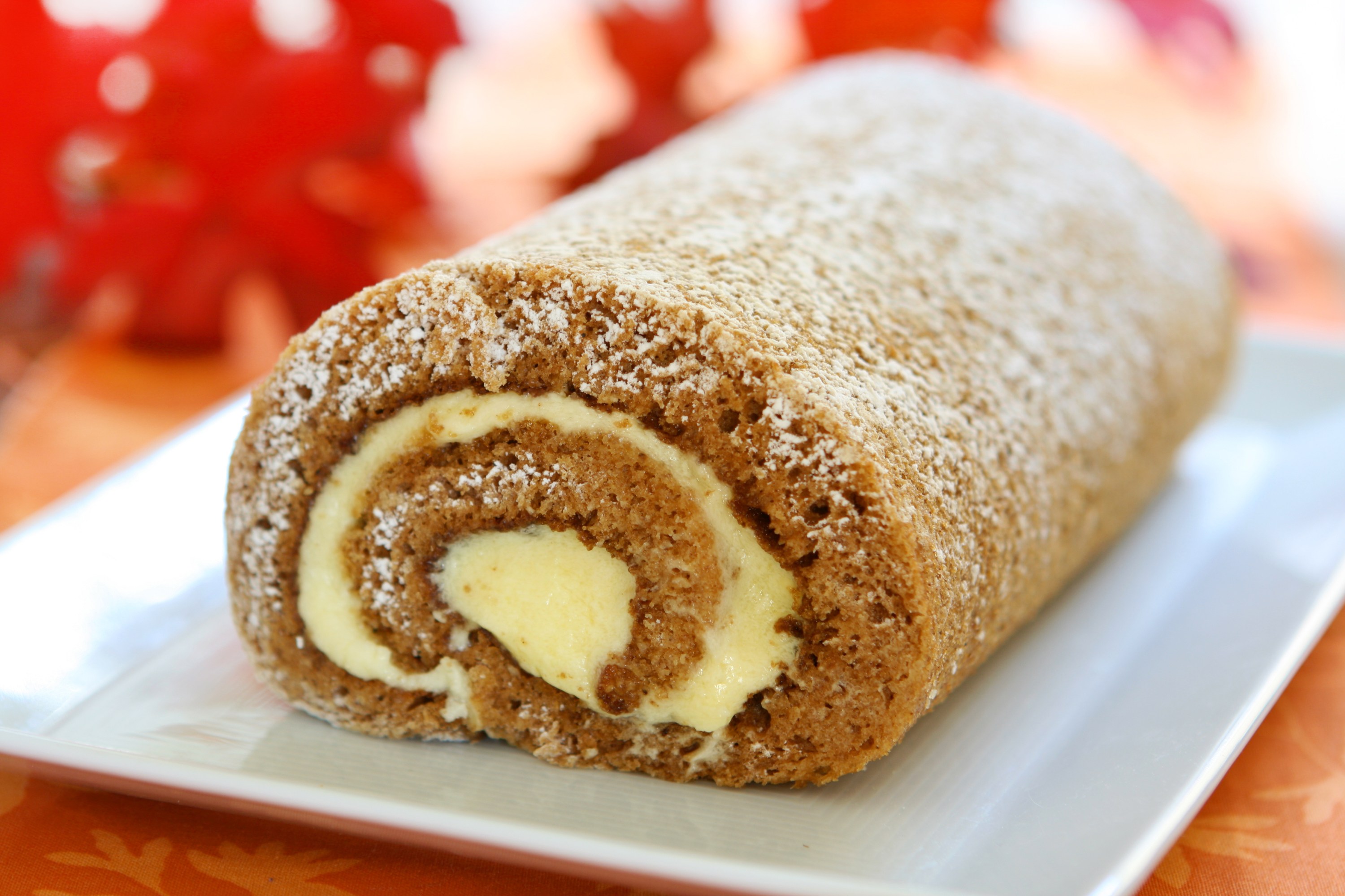 Pumpkin roulade.
