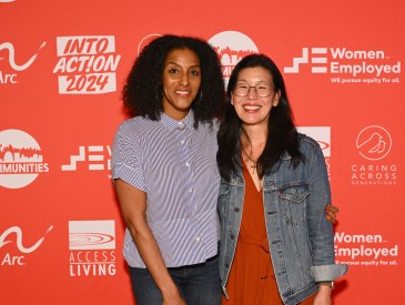 Sarah Jones and Ai-jen Poo