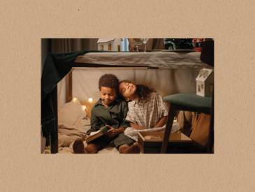 Kids on Christmas