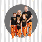 Target Halloween matching family pajamas