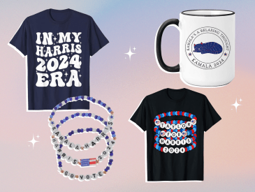 Swifties for Kamala merch