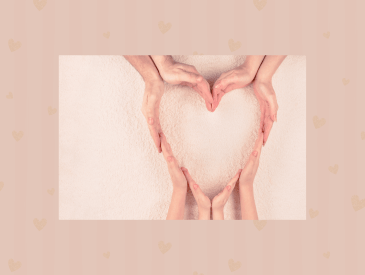 hands making a heart shape