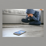 teen boy with cell phone